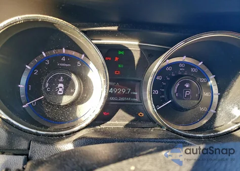 2012 Hyundai Sonata Gls z USA, uszkodzony, nr VIN 5NPEB4ACXCH501033